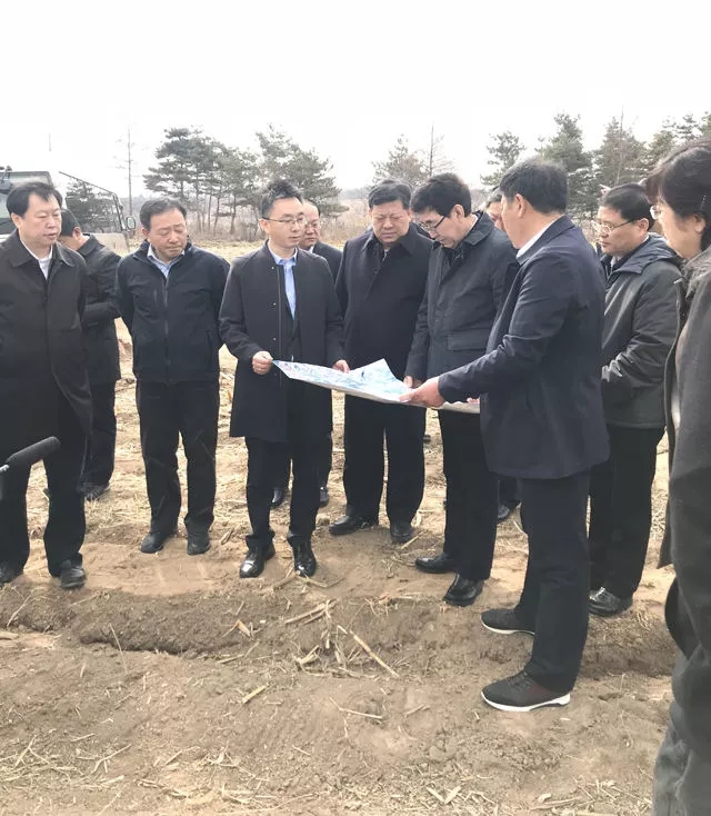 吉林省委書記巴音朝魯蒞臨東旭藍天汪清光伏電站考察指導(dǎo)工作