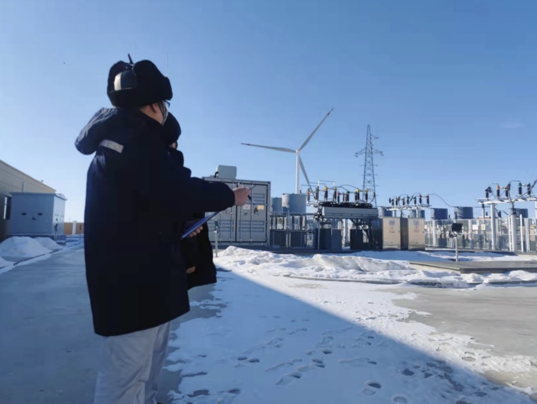 致敬堅守 | 東旭藍天運維團隊春節(jié)堅守發(fā)電一線 為綠色冬奧保電護航